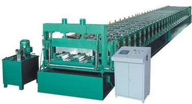 1.0-2.0mm Stärke GI Stahlmetallplattform-Rolle, die Maschine 15kw mit elektrischem Schaltschrank bildet