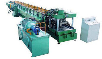 1.0-2.0mm Stärke GI Stahlmetallplattform-Rolle, die Maschine 15kw mit elektrischem Schaltschrank bildet