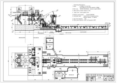 Billet CCM/hydraulische R6M 3S Billet-Schneidemaschine